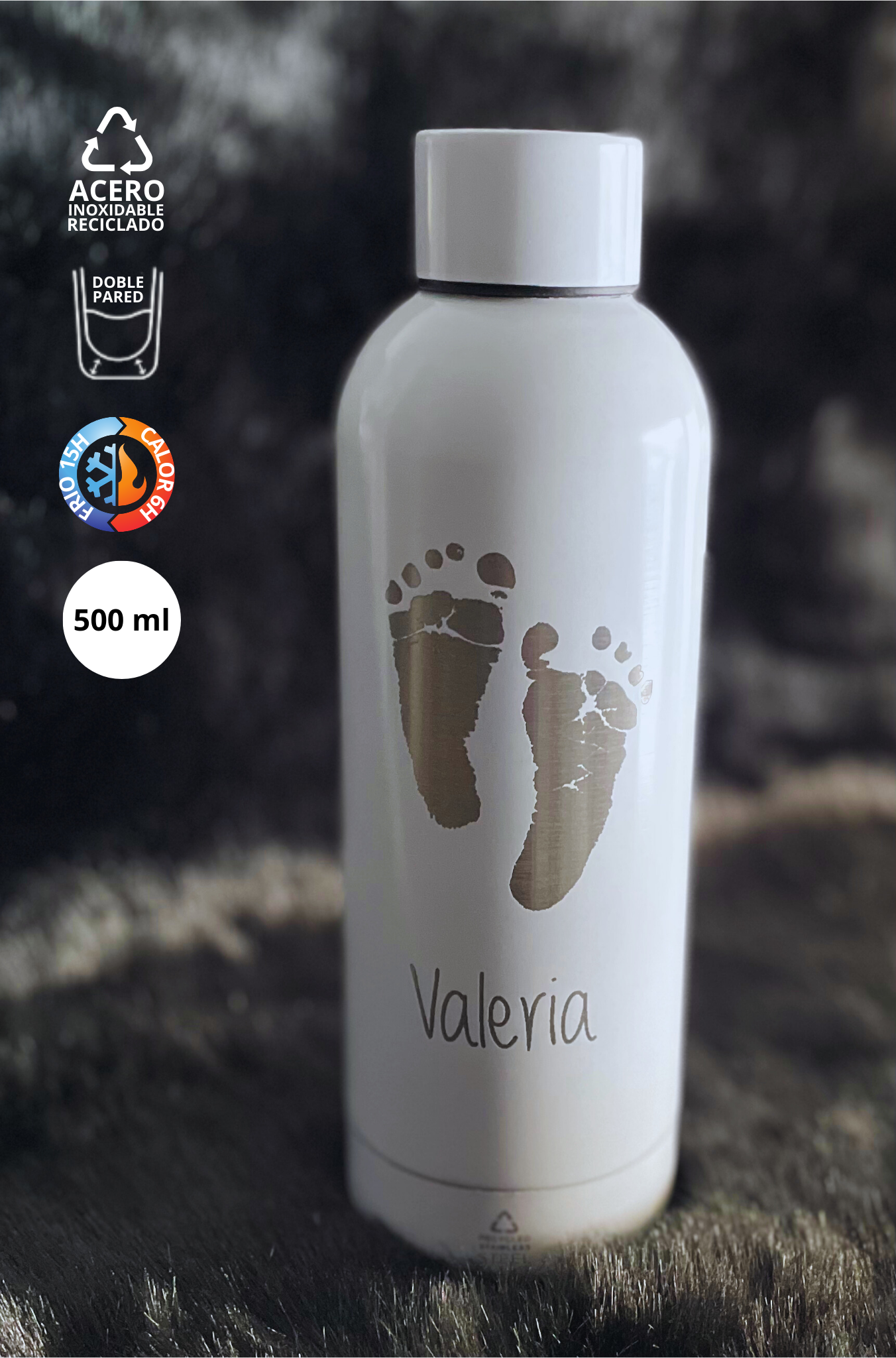 Botella Térmica Huellas