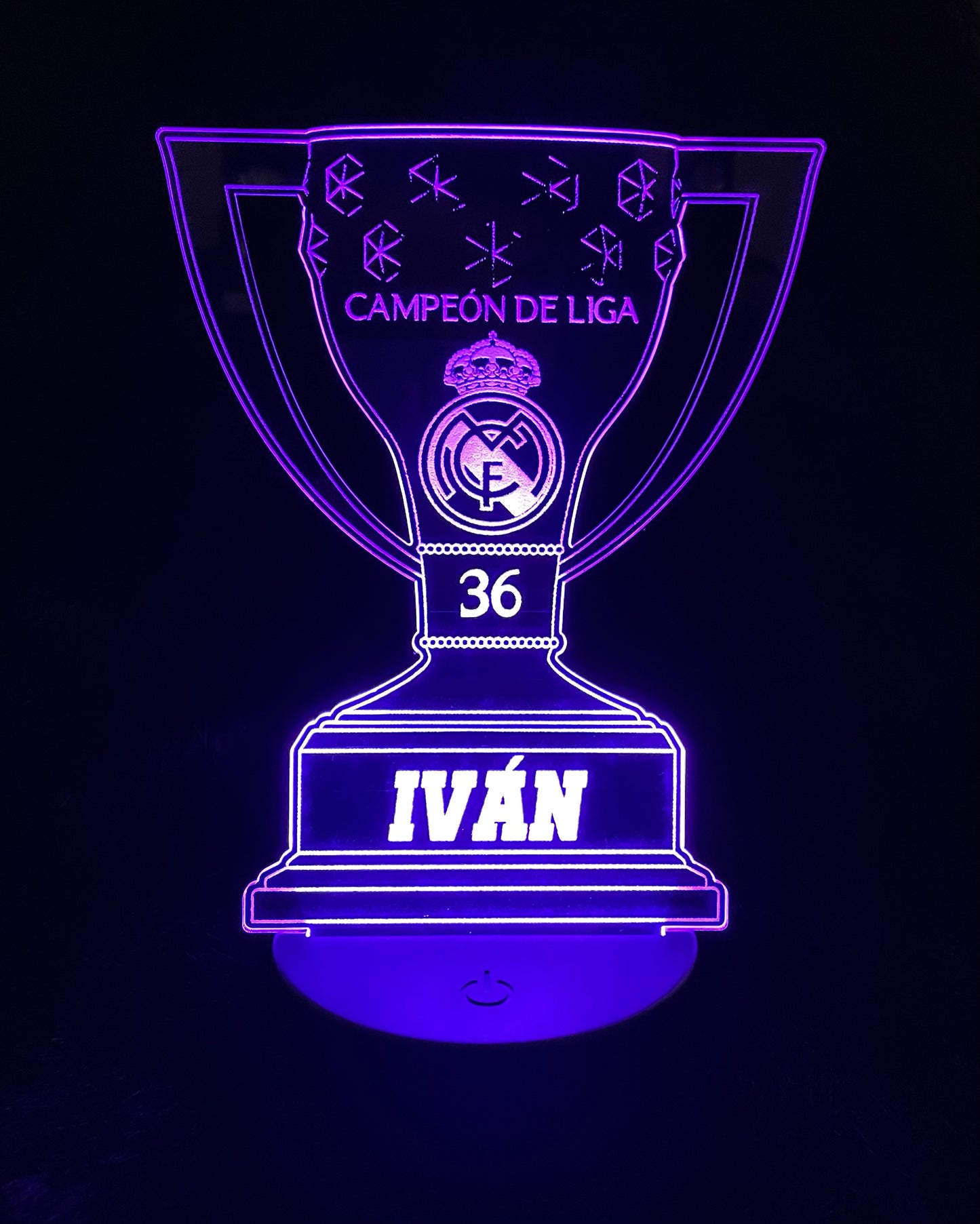 Lámpara Copa de Campeones de Liga