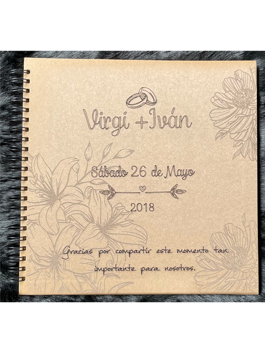 Álbum Libro de Firmas Boda