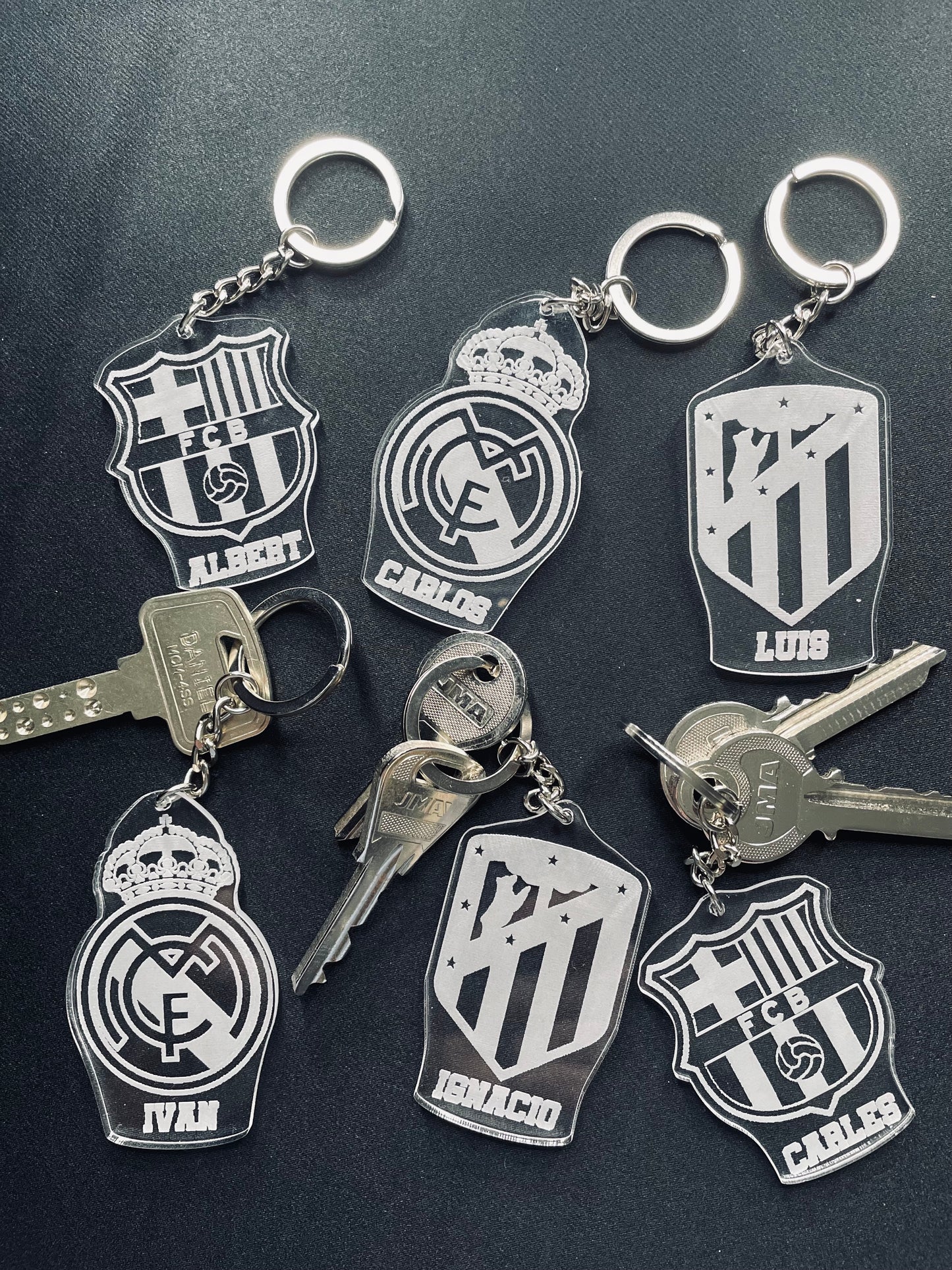 Llaveros de Fútbol Personalizados