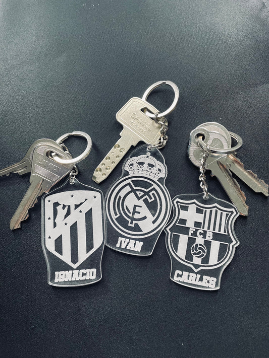 Llaveros de Fútbol Personalizados