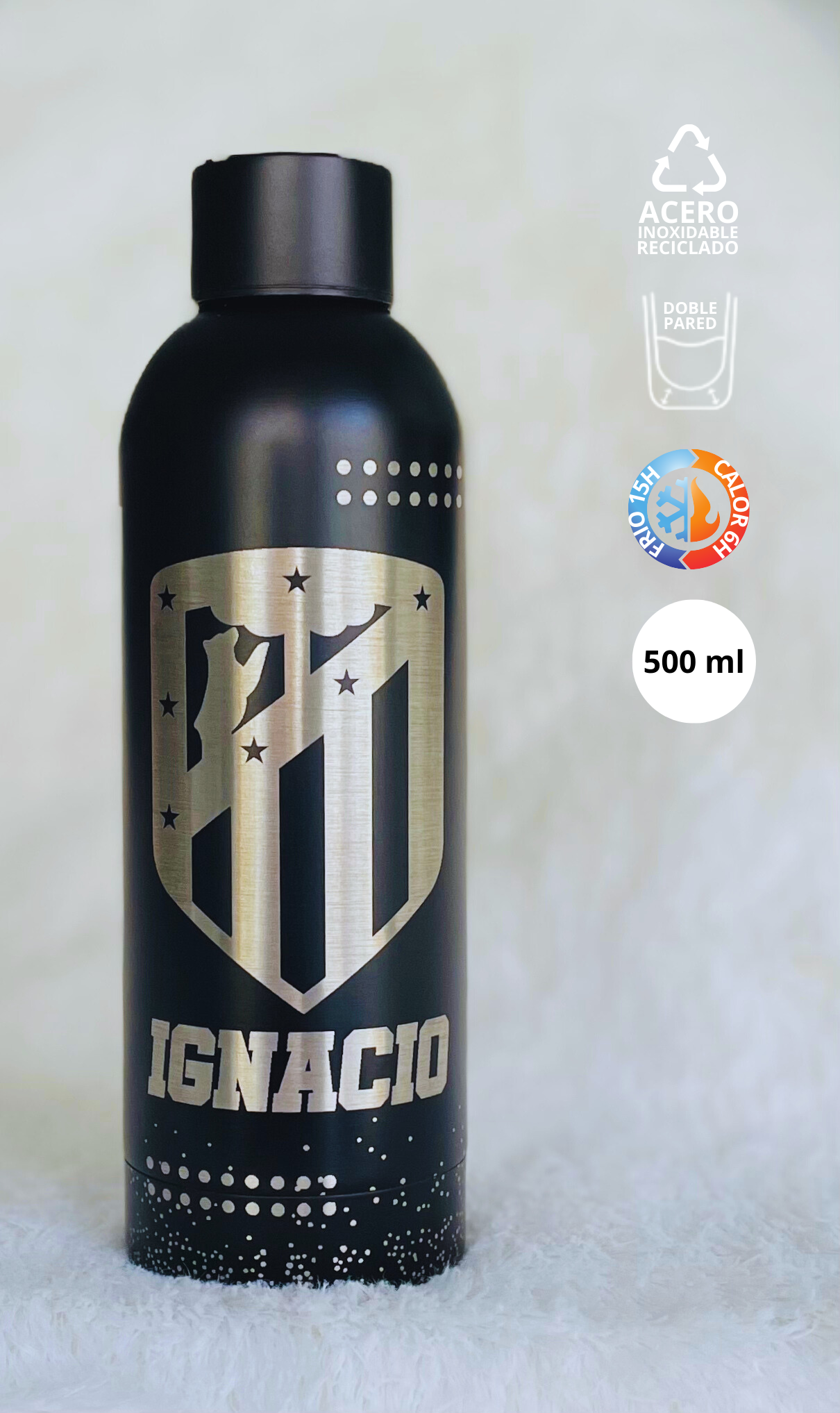 Botella Térmica Escudo Fútbol