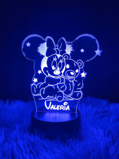 Lámpara de Minnie Personalizada