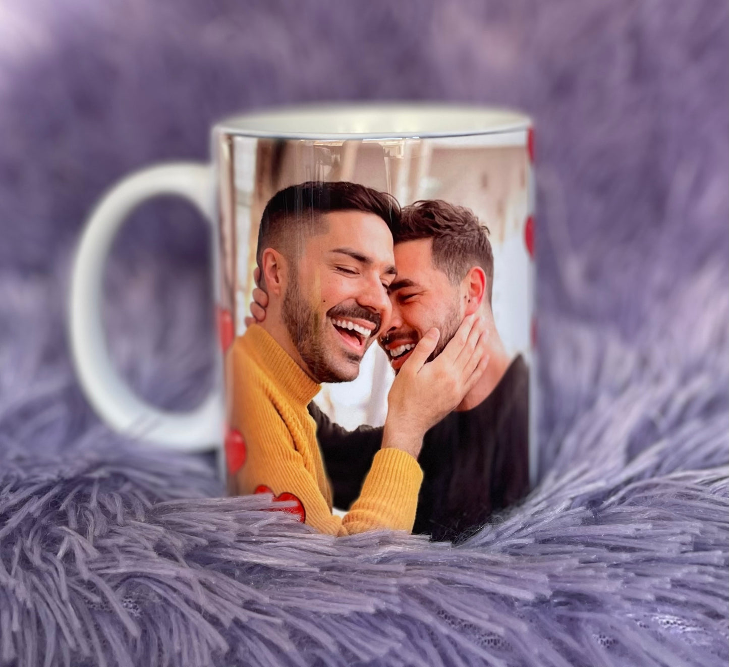 Taza Foto Corazones