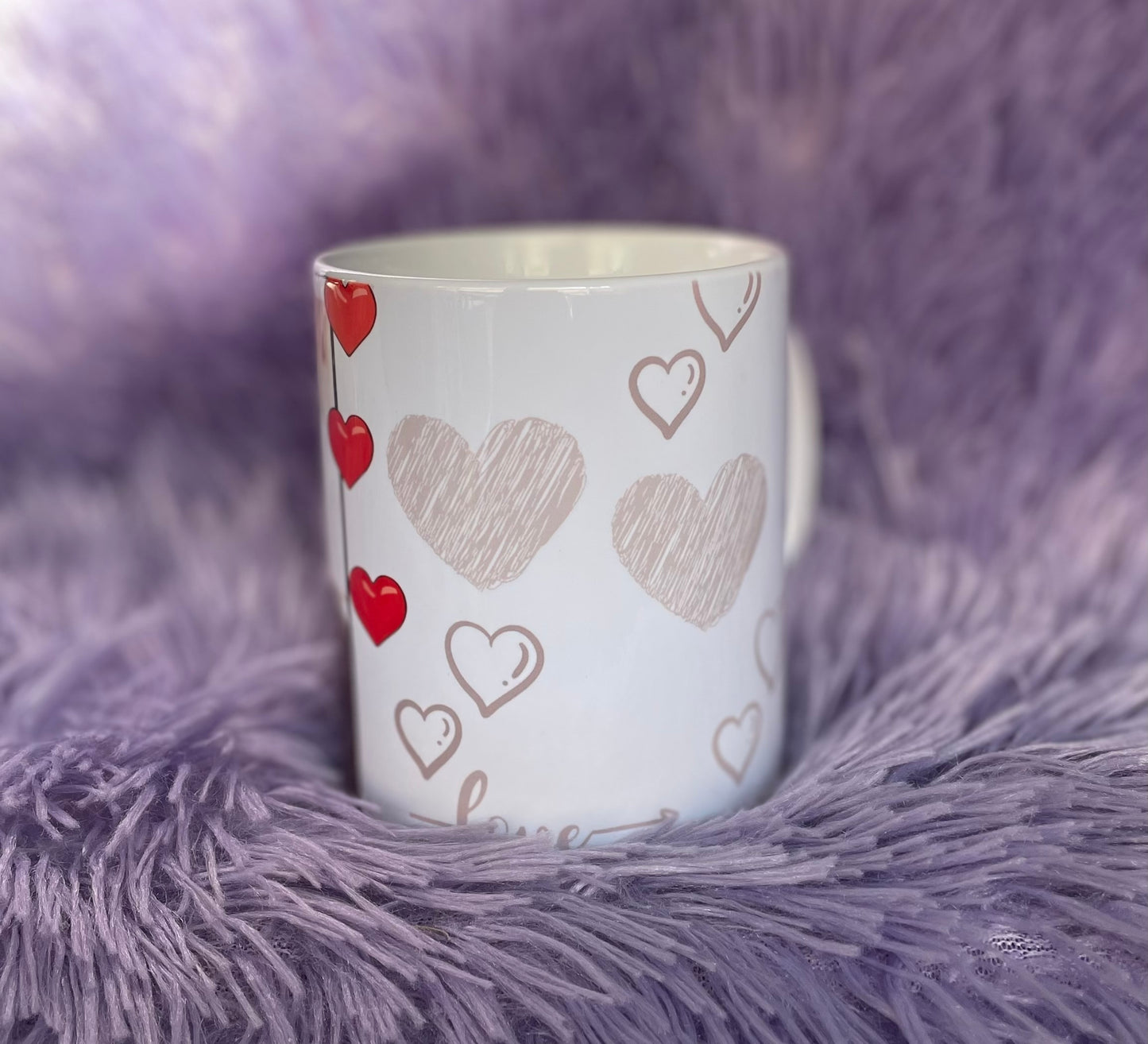 Taza Foto Corazones