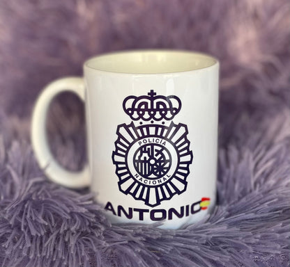 Taza Policia Nacional