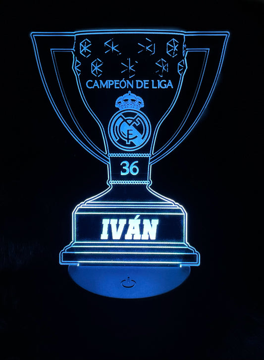 Lámpara Copa de Campeones de Liga