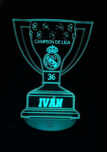 Lámpara Copa de Campeones de Liga