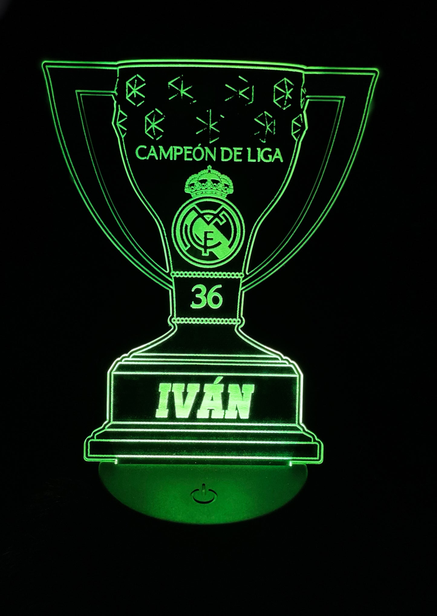 Lámpara Copa de Campeones de Liga