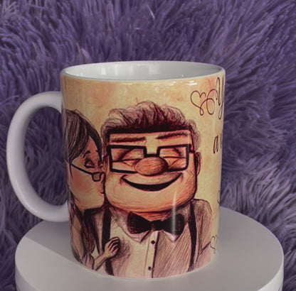 Taza Carl y Ellie